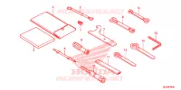GEREEDSCHAP/ACCUVAK voor Honda CB 500 X ABS WHITE 2015