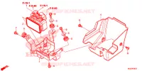 VOORREM HOOFDCILINDER/ABS MODULATOR voor Honda CB 500 X ABS WHITE 2015