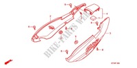 MIDDEN AFDEKKING/ACHTER AFDEKKING (1) voor Honda CBF 125 STUNNER Front brake disk 2007