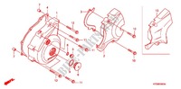 LINKS KRUKAS AFDEKKING/ GENERATOR(2) voor Honda CBF 125 M STUNNER Front brake disk 2009
