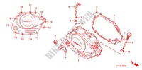 RECHTS KRUKAS AFDEKKING voor Honda CBF 125 M STUNNER Front brake disk 2010