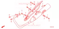UITLAATDEMPER (1) voor Honda CBF 125 MC STUNNER Front brake disk 2011