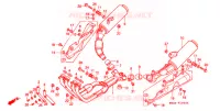 UITLAATDEMPER(2) voor Honda HURRICANE 1000 CBR 1990