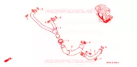 WATER PIJP voor Honda HURRICANE 1000 CBR 1990