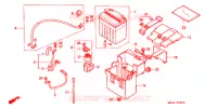 GEREEDSCHAP/ACCUVAK voor Honda HURRICANE 1000 CBR 1990