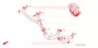 WATER PIJP voor Honda HURRICANE 1000 CBR 1990