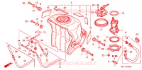 BRANDSTOF TANK/BRANDSTOF POMP voor Honda CBR 1000 RR HURRICANE ABS 2009