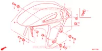 VOORSPATBORD voor Honda CBR 1000 RR ABS WHITE 2014