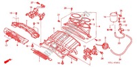 LUCHTINLAAT KANAAL/SOLENOIDE KLEP (CBR1000RR4/5) voor Honda CBR 1000 RR 2004