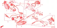 KNIPPERLICHT(2) voor Honda CBR 1000 ROSS WHITE 2013