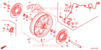 VOOR WIEL voor Honda CBR 1000 ROSS WHITE 2013