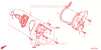 WATERPOMP voor Honda CBR 1000 ROSS WHITE 2013