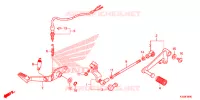 PEDAAL voor Honda CBR 300 ABS 2016