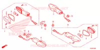 KNIPPERLICHT(2) voor Honda CBR 300 ABS 2016