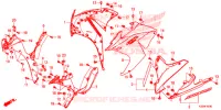 MIDDENKAP/ONDER KAP voor Honda CBR 300 ABS 2016