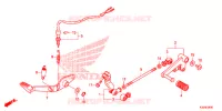 PEDAAL voor Honda CBR 300 ABS 2016