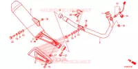 UITLAATDEMPER(2) voor Honda CBR 300 ABS 2016