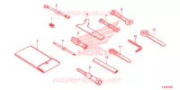 GEREEDSCHAP/ACCUVAK voor Honda CBR 300 R 2016