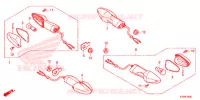 KNIPPERLICHT(2) voor Honda CBR 300 R 2016