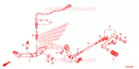 PEDAAL voor Honda CBR 300 R 2016