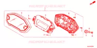 COMBINATIEMETER voor Honda CBR 400 R ABS 2016