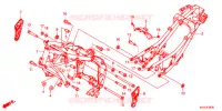 FRAME CHASSIS voor Honda CBR 400 R ABS 2016