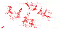OPSTAP/KICKARM/ WISSEL PEDAAL voor Honda CBR 400 R ABS 2016
