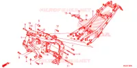 FRAME CHASSIS voor Honda CBR 500 R 2013
