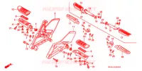 OPSTAP/KICKARM/ WISSEL PEDAAL voor Honda CBR 600 F2 SUPER SPORT 1994