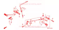 PEDAAL voor Honda CBR 600 F2 SUPER SPORT 1994