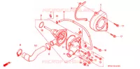 WATERPOMP voor Honda CBR 600 F2 SUPER SPORT 1994