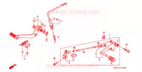 PEDAAL voor Honda CBR 600 F3 SUPER SPORT 1996