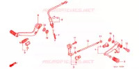PEDAAL voor Honda CBR 600 F3 SUPER SPORT 1998