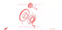 START KOPPELING  voor Honda CBR 600 F3 SUPER SPORT 1998