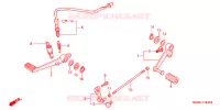 REMPEDAAL/WISSEL PEDAAL voor Honda CBR 600 F4 2004