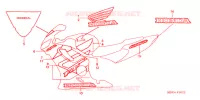 STICKERS ('04 '06) voor Honda CBR 600 F4 2004