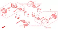 KNIPPERLICHT(2) voor Honda CBR 600 F4 2004
