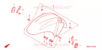 VOORSPATBORD voor Honda CBR 600 F4 2004