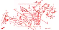 FRAME CHASSIS voor Honda CBR 600 F HURRICANE 1989