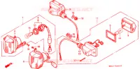 KNIPPERLICHT(2) voor Honda CBR 600 F HURRICANE 1989