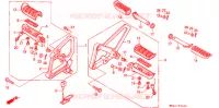 OPSTAP/KICKARM/ WISSEL PEDAAL voor Honda CBR 600 F HURRICANE 1989