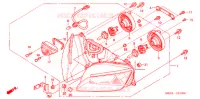 KOPLAMP voor Honda CBR 600 RR 2003