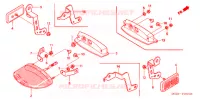 ACHTERLICHT(2) voor Honda CBR 600 RR 2004