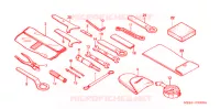 GEREEDSCHAP/ACCUVAK voor Honda CBR 600 RR 2004