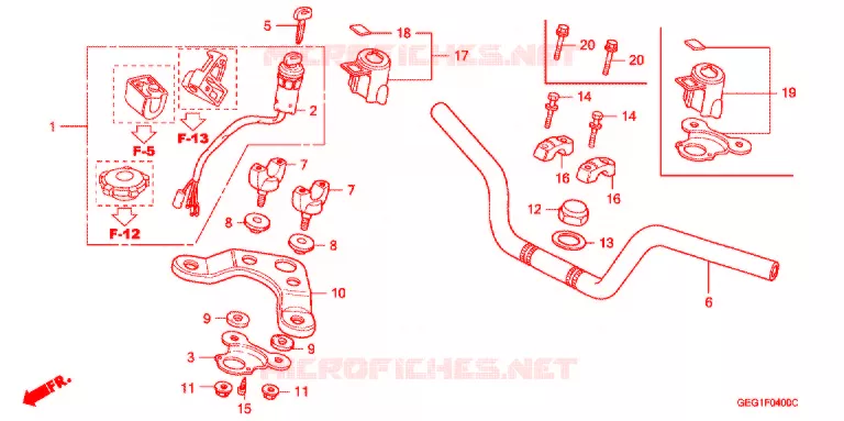 HENDEL PIJP/BOVENSTE BRUG (2) Honda MOTO 50 BENLY 2003  CD50X