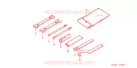 GEREEDSCHAP/ACCUVAK voor Honda CG 150 TITAN PARTIDA ELÉTRICA, FREIO A DISCO DIANTEIRO 2008