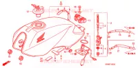 BRANDSTOF TANK voor Honda CG 150 TITAN KICK 2006