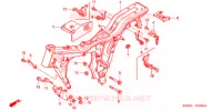 FRAME CHASSIS voor Honda CG 150 TITAN KICK 2006
