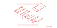 GEREEDSCHAP/ACCUVAK voor Honda CG 150 TITAN KICK 2006