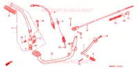 PEDAAL/KICKSTARTER ARM (1) voor Honda CG 150 TITAN KICK 2006